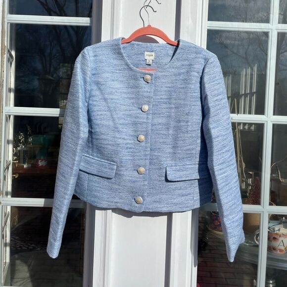 J Crew Tweed Lady Jacket NWT - Picture 6 of 8